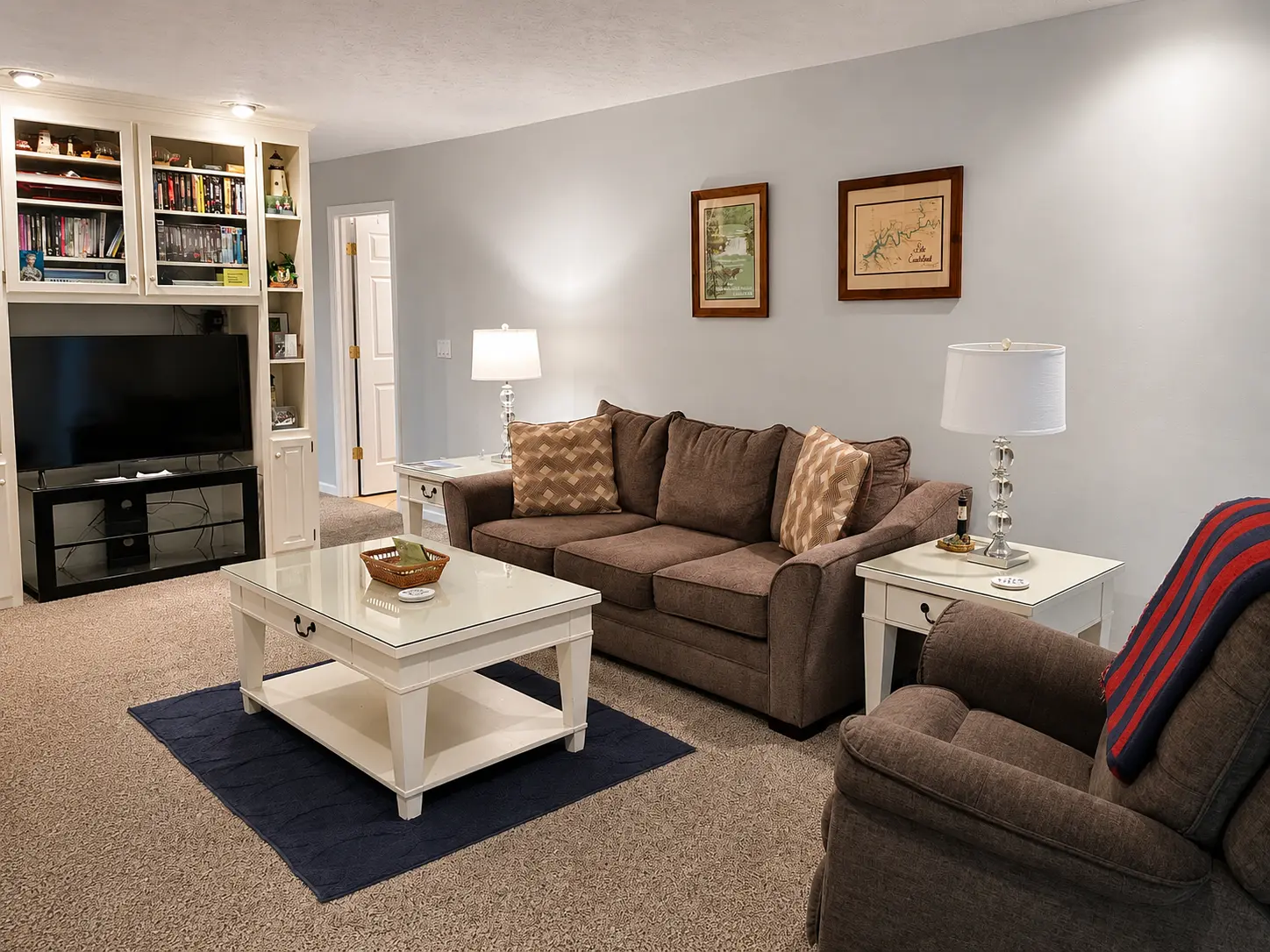 Open living room